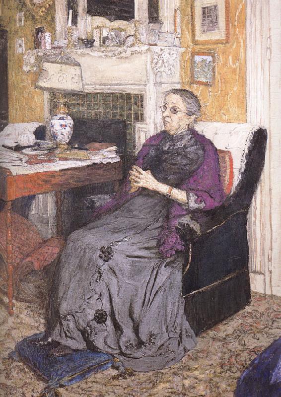 Edouard Vuillard KaiPuFu Mrs Spain oil painting art